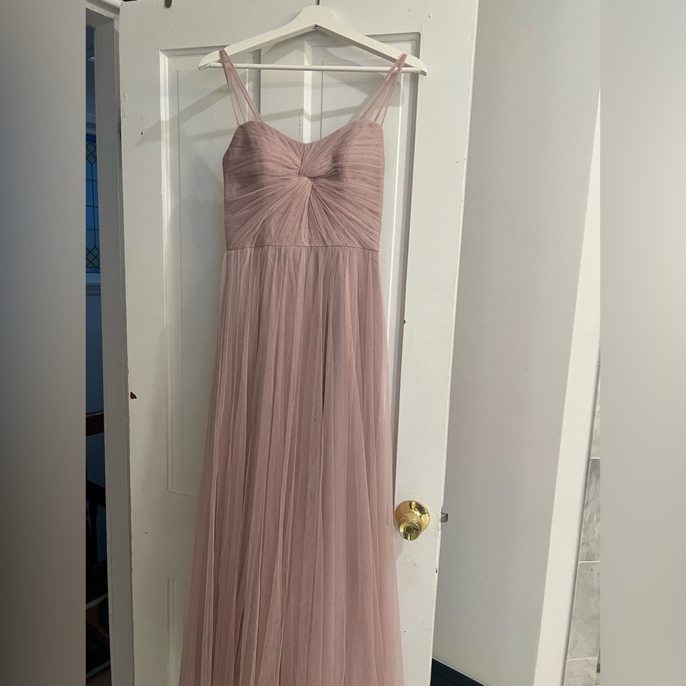 Dusty Rose Blush Pink Tulle Dress